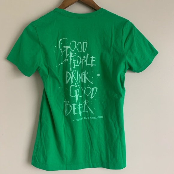 Flying Dog Brewery men’s Large Green T-shirt - Picture 3 of 3